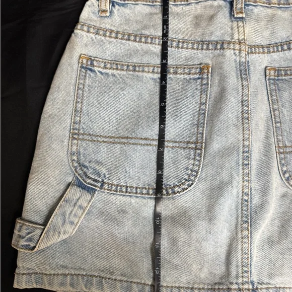 Cotton On Light Blue Denim Mini Skirt - Picture 4 of 7